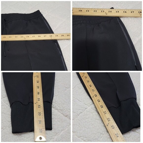 Athleta Womens Black Endeavor Jogger‎ Pants Drawstring Elastic Waist Size 8 - Picture 11 of 12